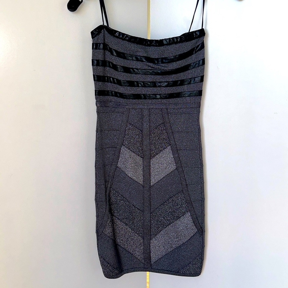 Bebe strapless dress